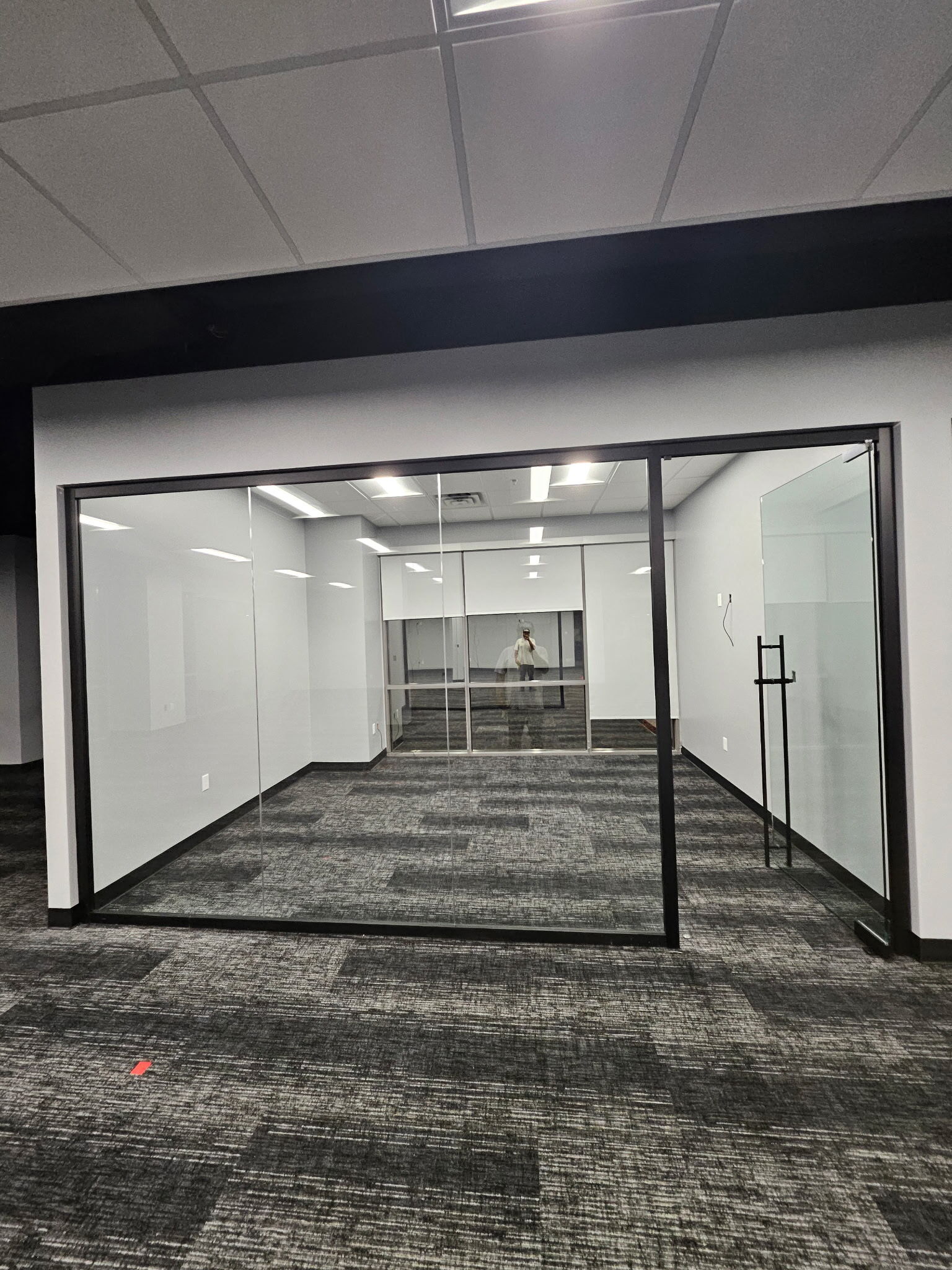 Employee hub seating on the renovated seventh floor at Instructure in Salt Lake City