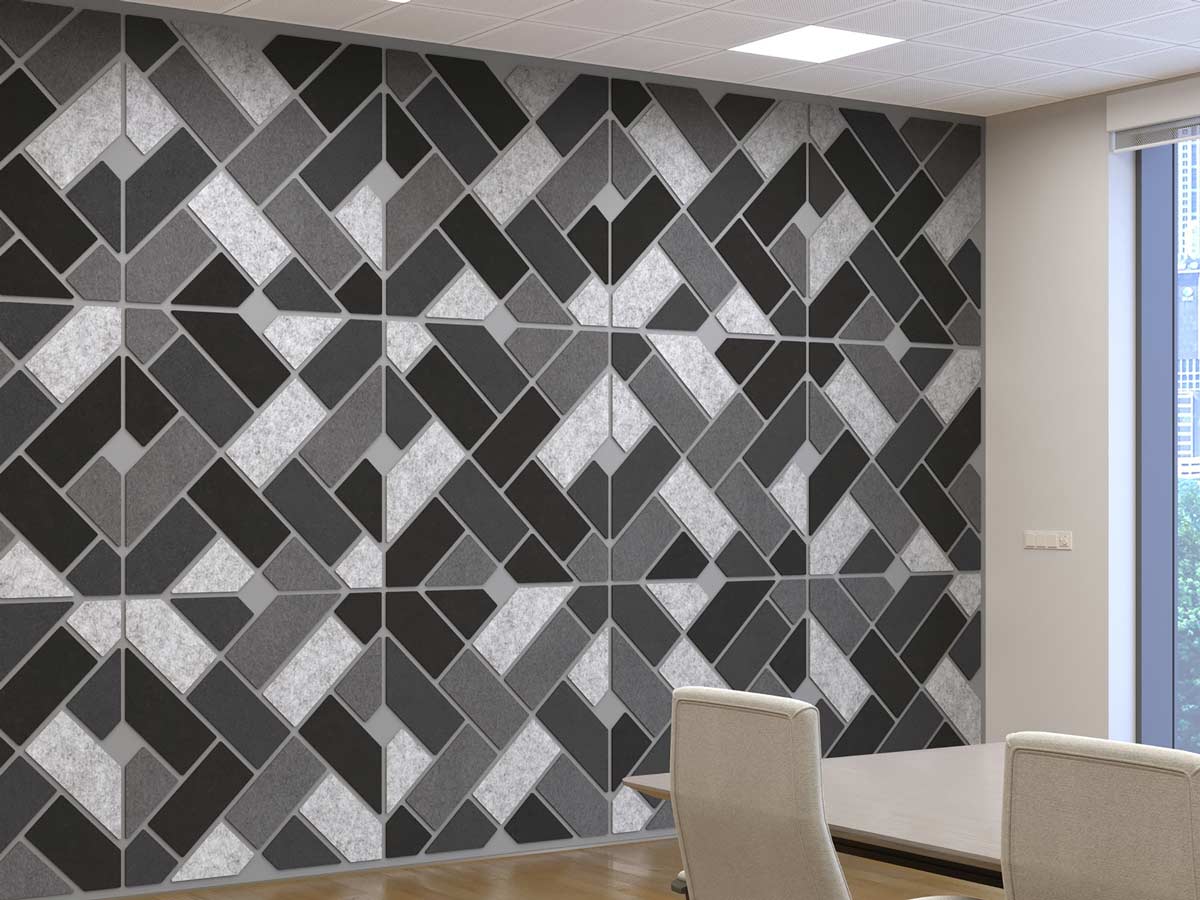  Mosaic Acoustic Tiles