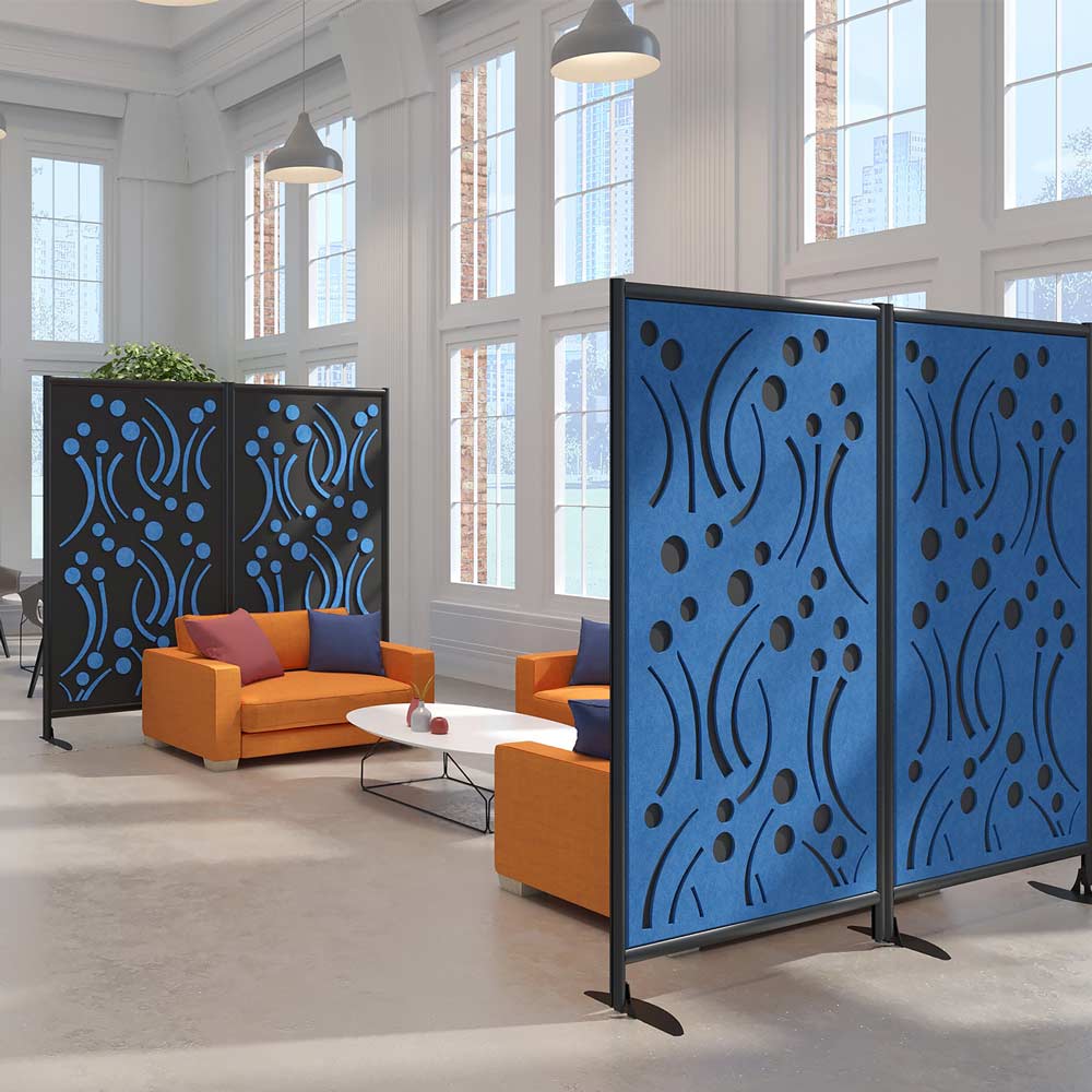 EchoDeco Villa Wall; Free Standing Acoustic Panels