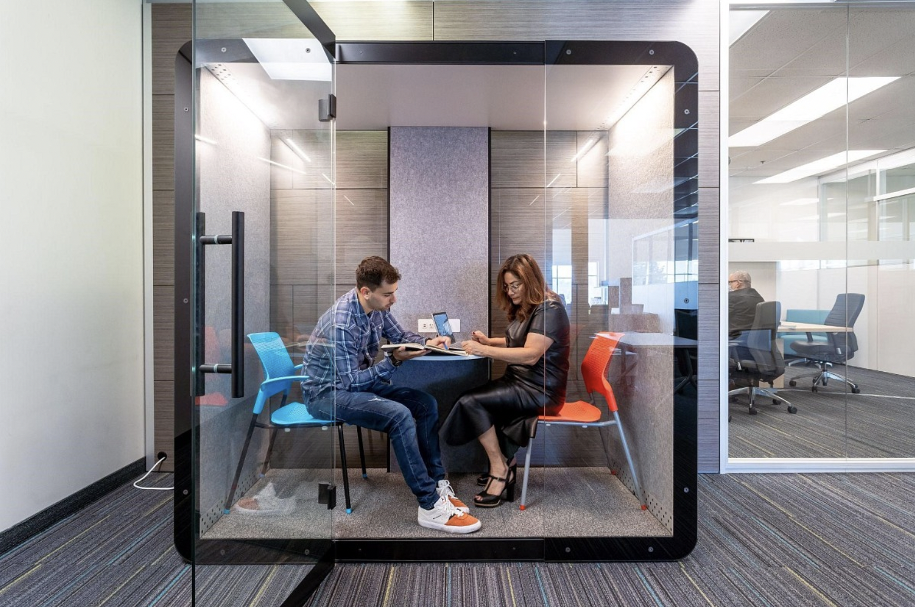 Acoustic Office Phone Booths 1 Acoustic Office Phone Booths