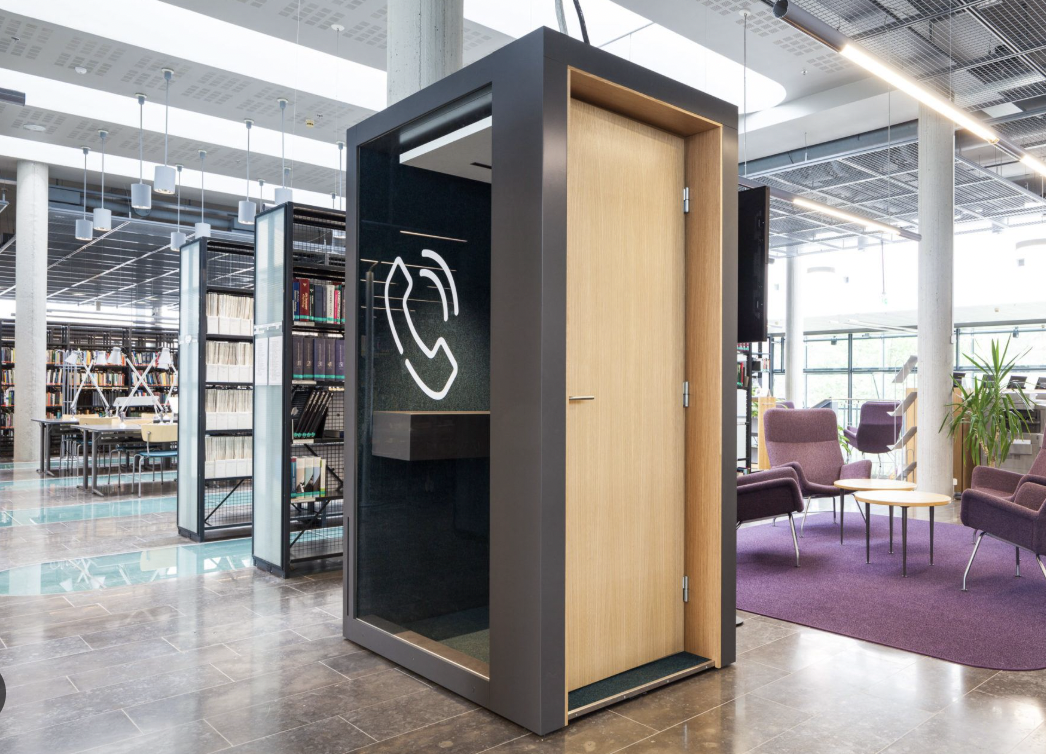 Acoustic Office Phone Booths 2 Acoustic Office Phone Booths