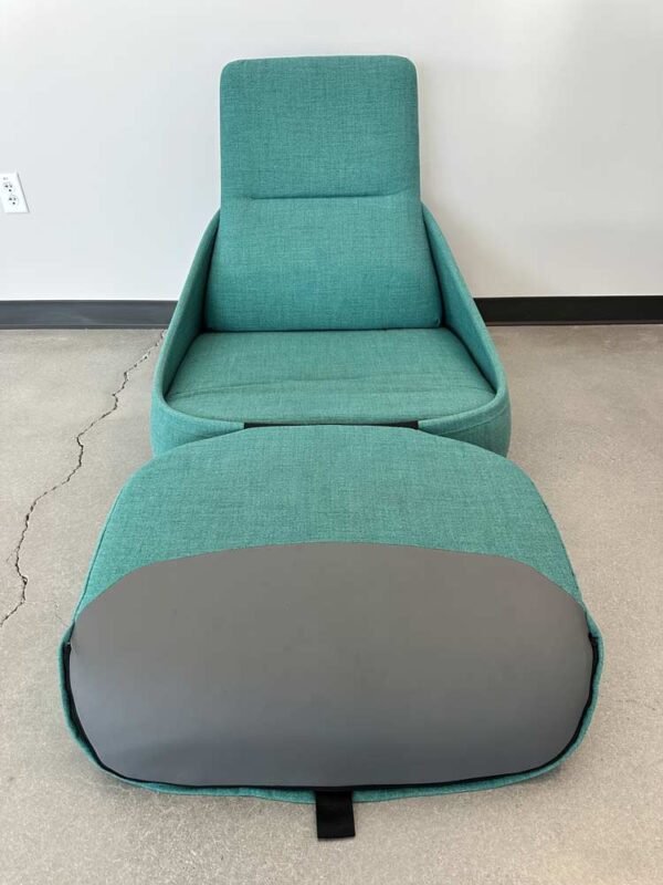 Steelcase Hosu Convertible Lounge - Teal - Image 2