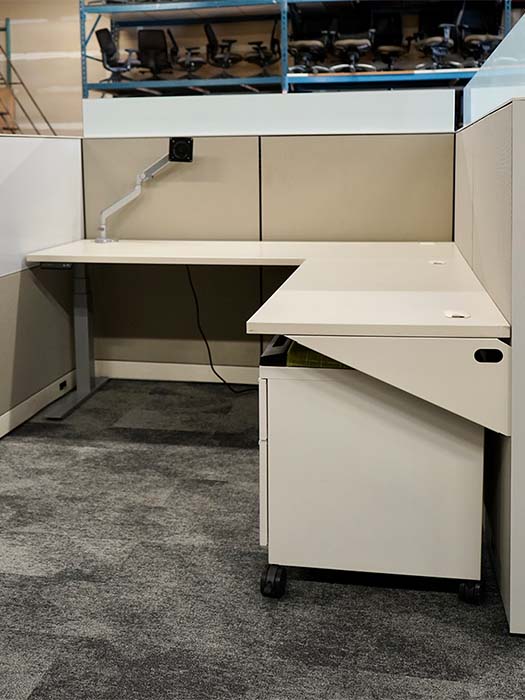 All Steel Stride Office Cubicle Set 2