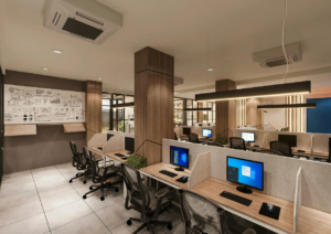 Office furniture installation