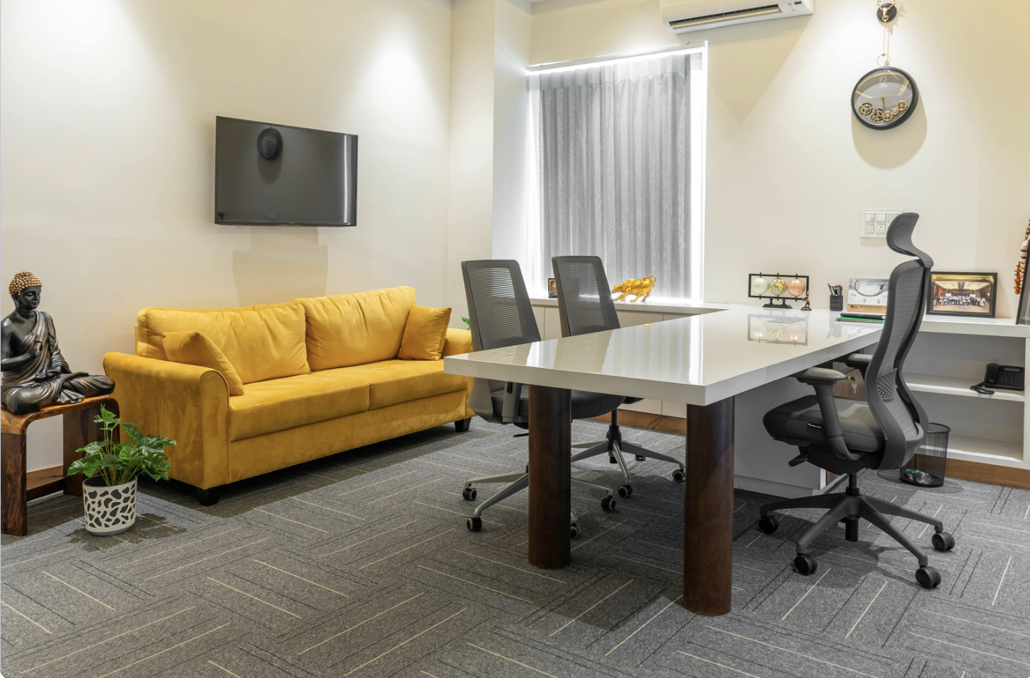 Office furniture installation