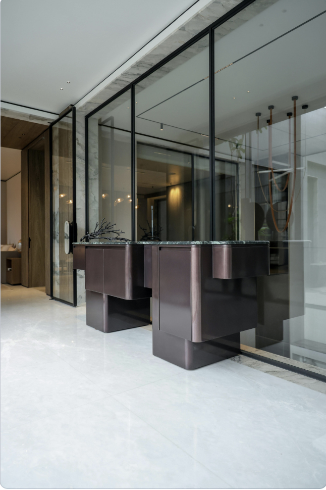 Demountable Glass Walls