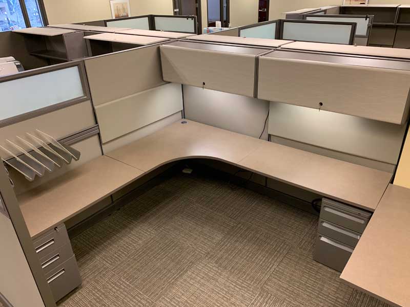 Salt Lake City Used Office Furniture With Locked Storage Compartments