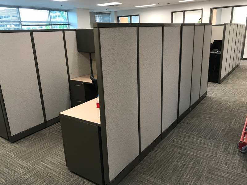Used Office Cubicles With Walls In Utah