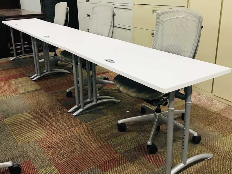 Used Office Furniture Table And Chairs Main Street Office Furniture